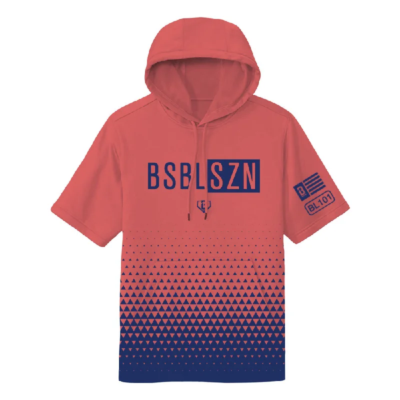 BSBL-SZN Short Sleeve Hoodie V2 - Prism