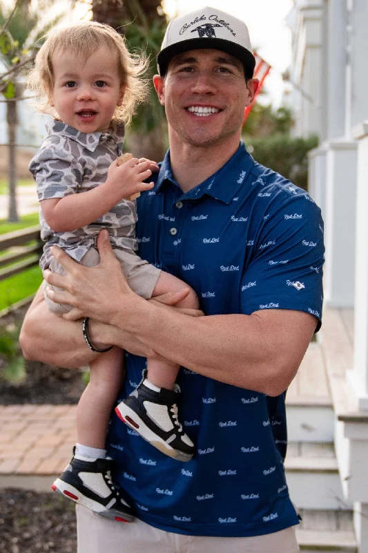 Performance Polo - Rad Dad - Navy