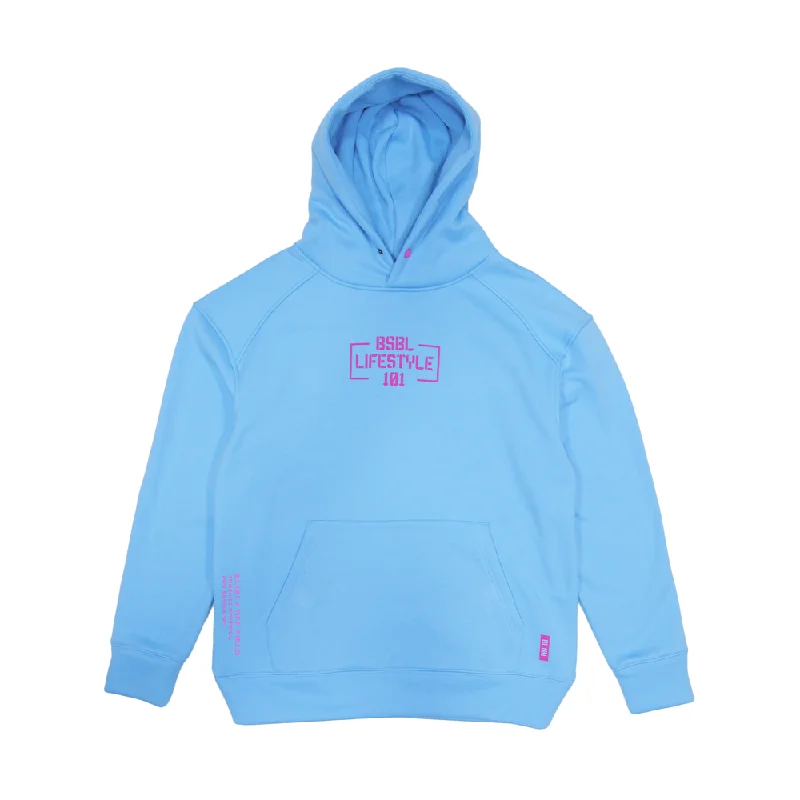 Off-Field Performance Hoodie - Cotton Candy Blue