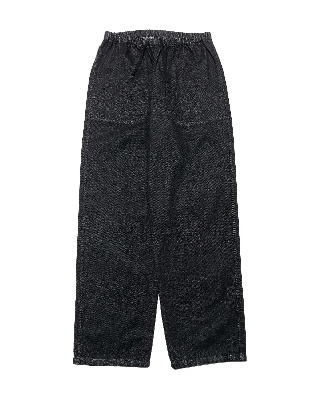 Danton Denim Easy Pants Black