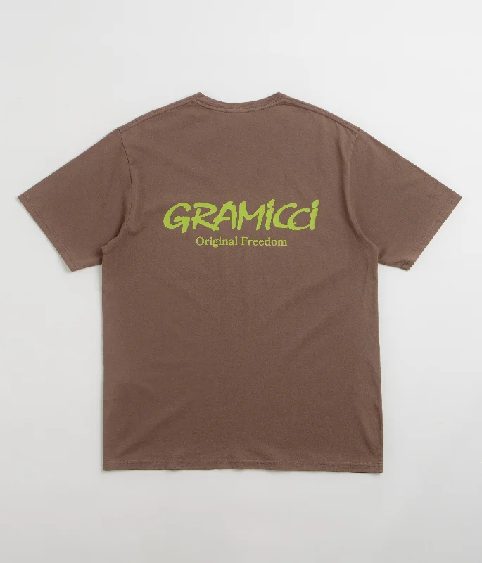 Gramicci Original Freedom T-Shirt - Pigment Brown