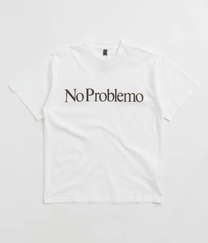 No Problemo Logo T-Shirt - White