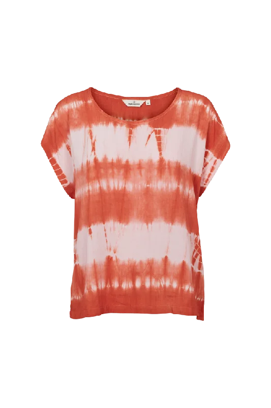 Orchid Tee - Tie Dye Dusted Clay / Pink Chalk