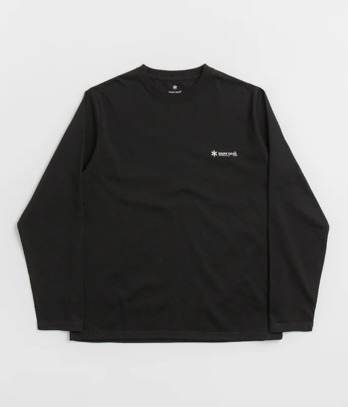 Snow Peak Onepoint Logo T-Shirt - Black