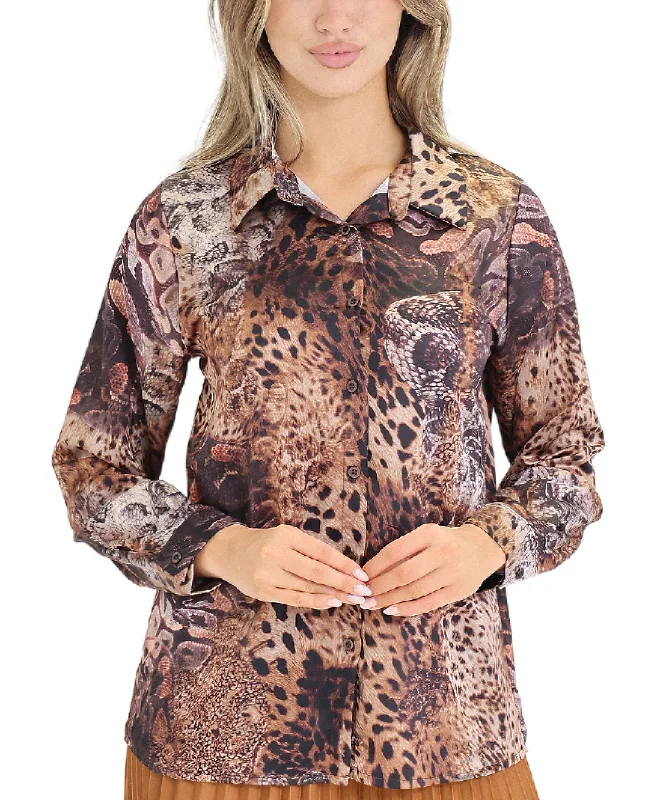 Animal Print Blouse