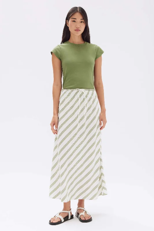 Isola Stripe Skirt