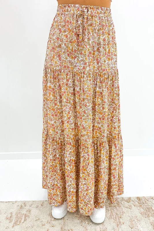 Josie Maxi Skirt Print