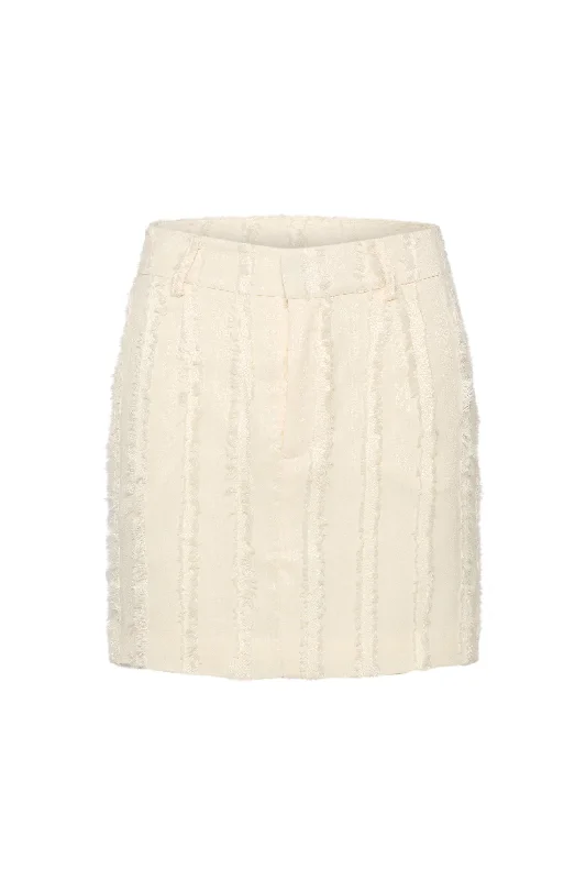 Gestuz RAY SKIRT - Cream