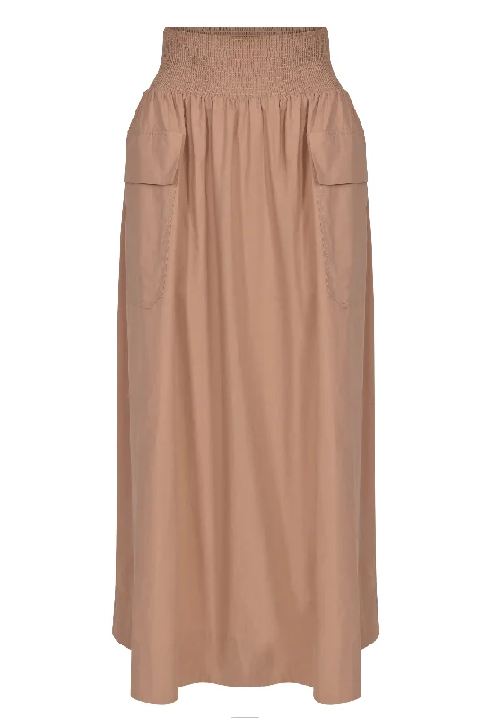 Husk Ingrid skirt - Camel